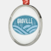 Oroville California Außenbereich Ornament Aus Metall (Links)
