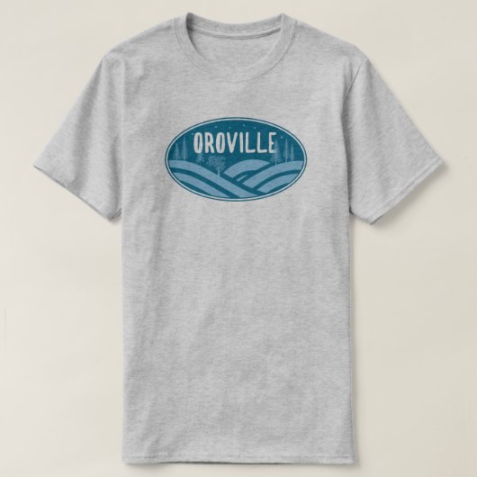 Oroville California Außenbereich T-Shirt (Design vorne)