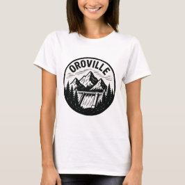 Oroville California - Emblem-Design T-Shirt