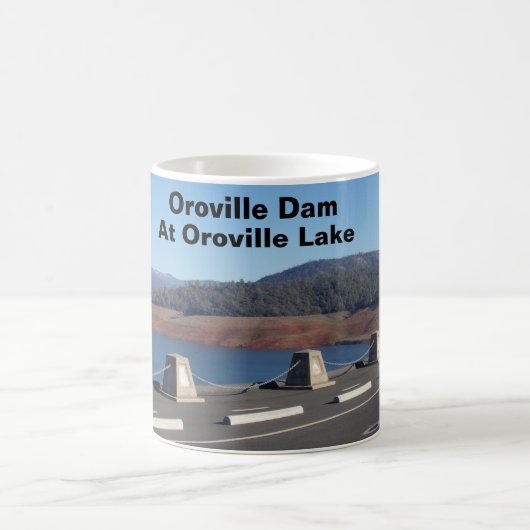 Oroville Dam Hot Beverage Tasse (Mittel)