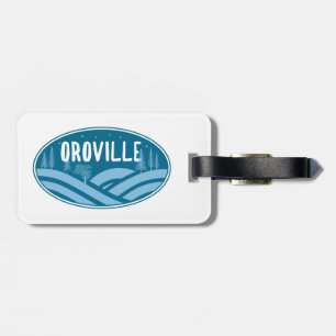 Oroville Kalifornien im Freien Gepäckanhänger