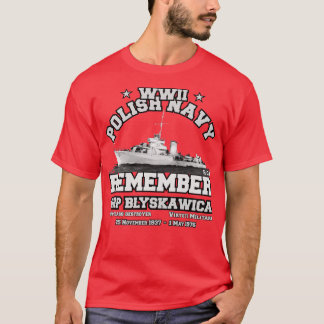 ORP Blyskawica H34 Polnische Marine T-Shirt