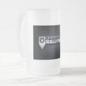 ORP-Frostiertes-Bierglas Mattglas Bierglas (Vorderseite Links)
