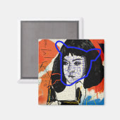 Orphan Black | Abstrakt MK Clone - Projekt Leda Magnet (Vorderseite/Rückseite)