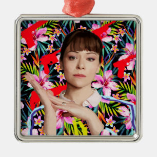 Orphan Black   Alison - Muster Ornament Aus Metall