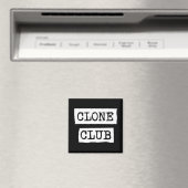 Orphan Black | Clone Club Typografie Magnet (In Situ (Geschirrspüler))