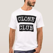 Orphan Black | Clone Club Typografie T-Shirt (Vorderseite)