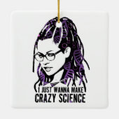 Orphan Black | Cosima - Crazy Science Keramikornament (Rückseite)