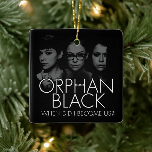 Orphan Black | Drei Sestras Silhouette Keramikornament (Baum)