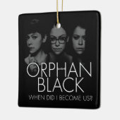 Orphan Black | Drei Sestras Silhouette Keramikornament (Links)