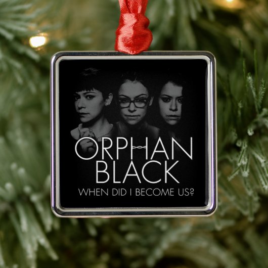 Orphan Black | Drei Sestras Silhouette Ornament Aus Metall (Baum)