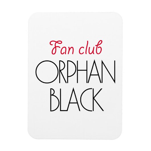 Orphan Black Fan Club Magnet (Vertikal)