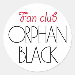 Orphan Black Fan Club Runder Aufkleber