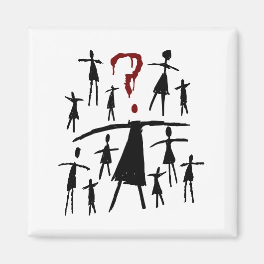 Orphan Black | Helena - Klone Sketch Magnet (Vorne)