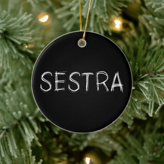 Orphan Black | Helena - Sestra Keramik Ornament (Baum)
