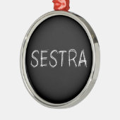 Orphan Black | Helena - Sestra Ornament Aus Metall (Links)
