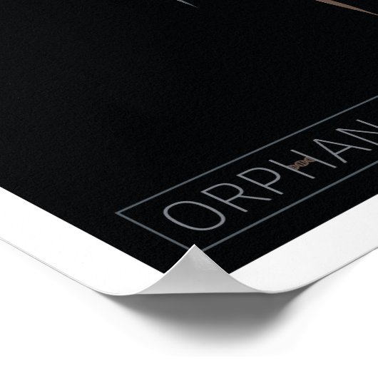 Orphan Black Illustriert Poster (Ecke)