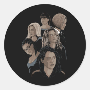 Orphan Black Illustriert Sticker