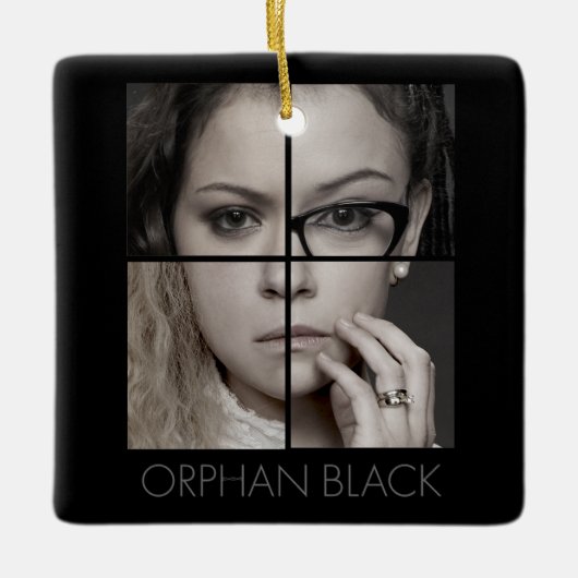 Orphan Black | Klone Collage Keramikornament (Vorderseite)