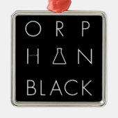 Orphan Black | Logo-Gitter Ornament Aus Metall (Vorne)