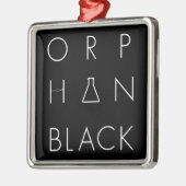 Orphan Black | Logo-Gitter Ornament Aus Metall (Links)