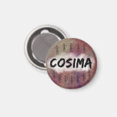 Orphan Black Magnet - Cosima (Vorderseite/Rückseite)