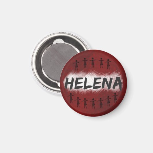 Orphan Black Magnet - Helena (Vorderseite/Rückseite)