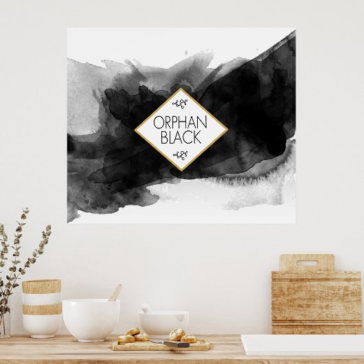 Orphan Black Watercolor Poster (Küche)