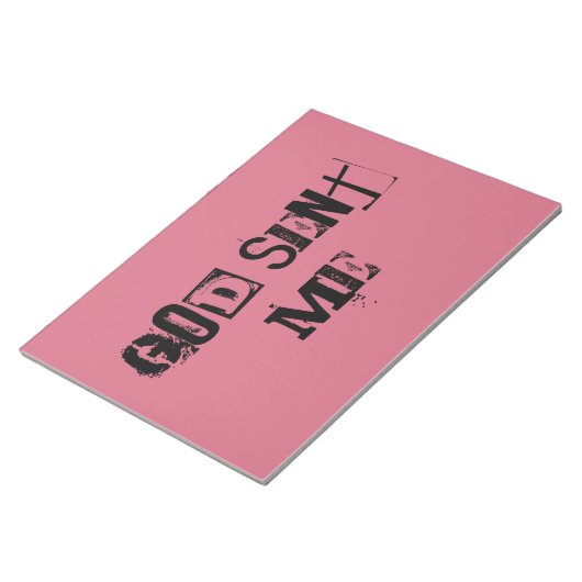 Orphan Black Zitat Gott schickte mir Allison Notizblock (angewinkelt)