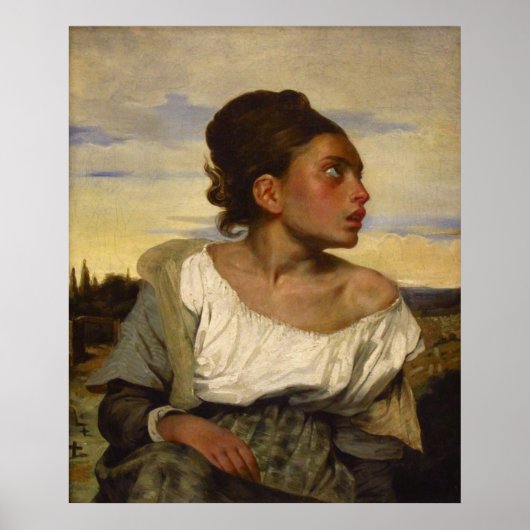 Orphan Girl am Friedhof Poster (Vorne)