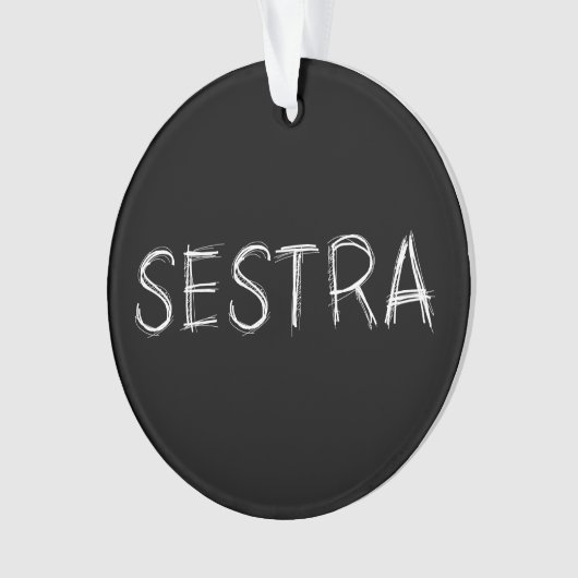 Orphan-Schwarz| Helena - Sestra Ornament (Vorderseite)