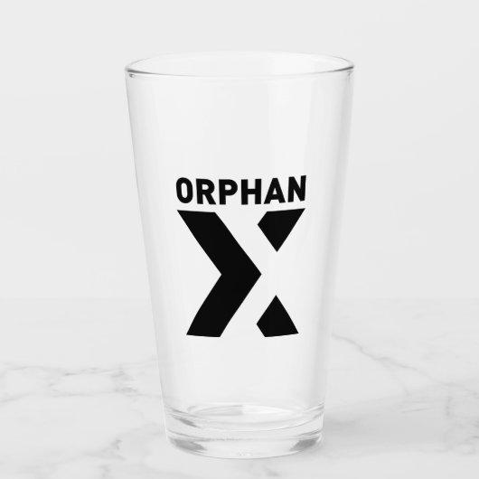 Orphan X Becherglas Glas (Vorderseite)