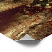 Orpheus am Grab von Eurydice Poster (Ecke)