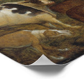 Orpheus Charming the Beasts (Öl auf Tafel) Poster (Ecke)