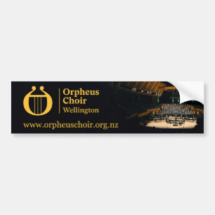 Orpheus Choir Wellington Autoaufkleber
