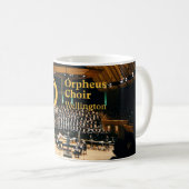 Orpheus Choir Wellington Logo-Tasse Kaffeetasse (VorderseiteRechts)