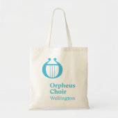 Orpheus Choir Wellington Tote Bag - türkisfarbenes Tragetasche (Vorne)