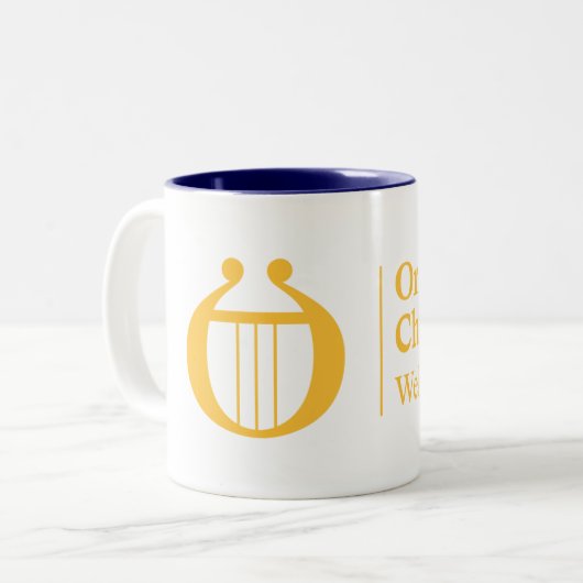 Orpheus Chor Wellington Tasse (Vorderseite Links)