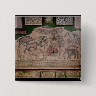 Orpheus, der die Tiere bezaubert Button