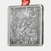 Orpheus, der Musik spielt Ornament Aus Metall (Links)