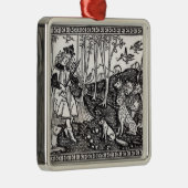 Orpheus, der zu den Tieren, 1500 spielt Silbernes Ornament (Rechts)