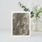 Orpheus, Eurydice aus der Hölle führen, blickt zur Postkarte (Stehend Vorderseite)