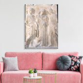 Orpheus, Eurydice und Hermes Leinwanddruck (Insitu (Wohnzimmer))