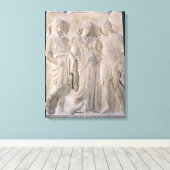 Orpheus, Eurydice und Hermes Leinwanddruck (Insitu (Holzboden))