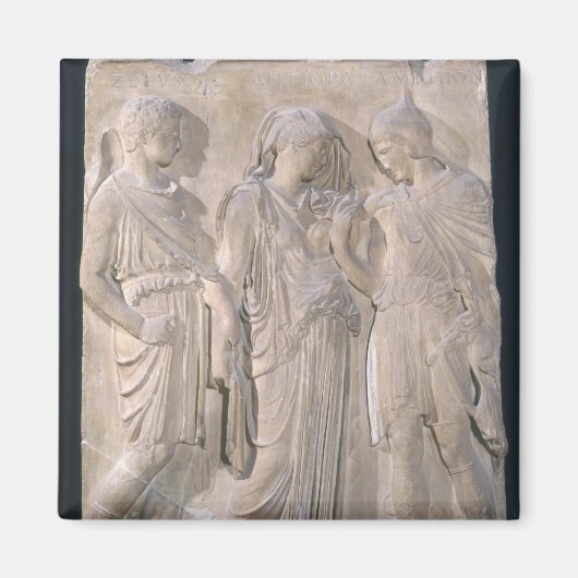 Orpheus, Eurydice und Hermes Magnet (Vorne)