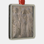 Orpheus, Eurydike und Hermes Ornament Aus Metall (Rechts)