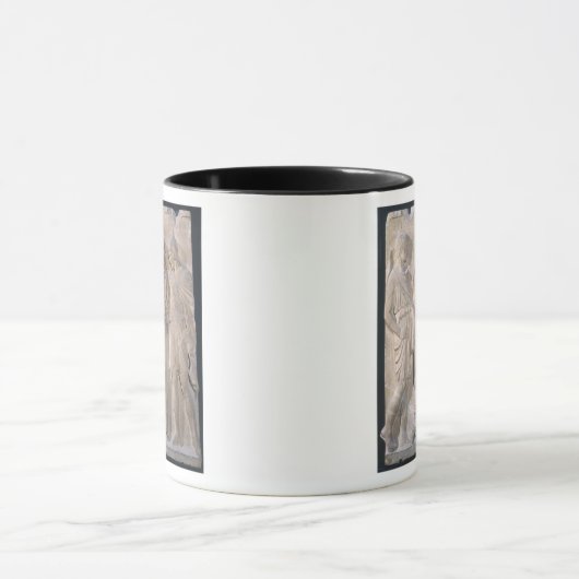 Orpheus, Eurydike und Hermes Tasse (Zentrum)