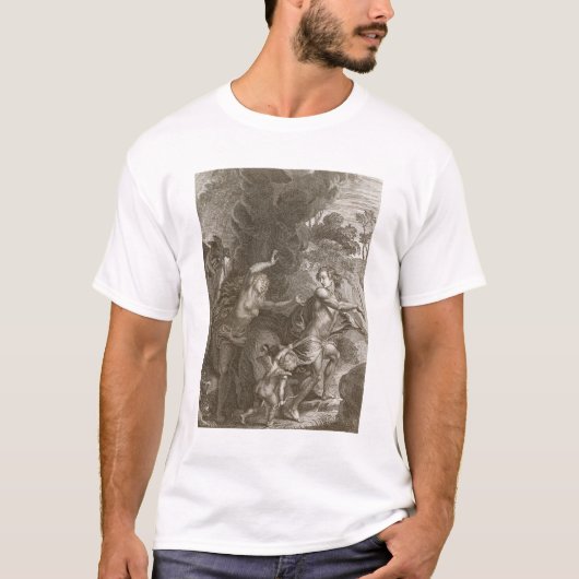 Orpheus, führende Eurydike aus Hölle heraus, T-Shirt (Vorderseite)