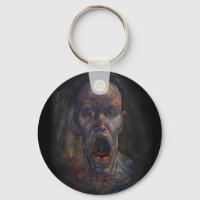 Orpheus in der Unterwelt Scream Button-Schlüsselan