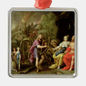 Orpheus in der Unterwelt Silbernes Ornament (Vorne)